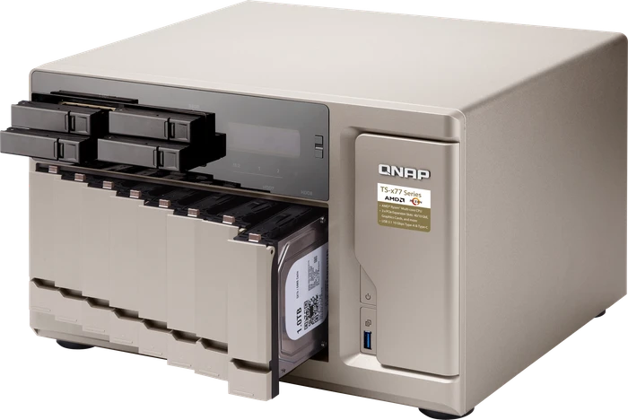 QNAP Turbo Station TS-1277-1700-16G 24TB, 16GB RAM, 4x RJ-45 1000Base-T, 1x USB-C 3.1