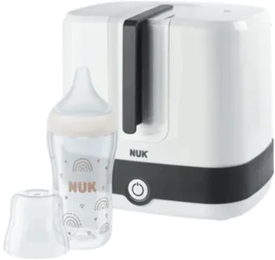 NUK Vario Express Dampfsterilisator inkl. Perfect Match Flasche
