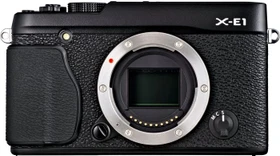 Fujifilm X-E1 schwarz Body