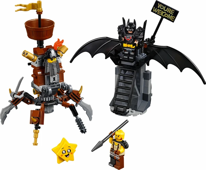 LEGO The Movie 2 - Einsatzbereiter Batman und EisenBart