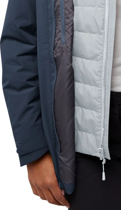 Jack Wolfskin Hunberg 3in1 Funktionsjacke midnight sky (Damen)