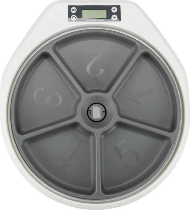 Trixie TX4+1 Futterautomat, max. 4 Mahlzeiten pro Tag, Timer