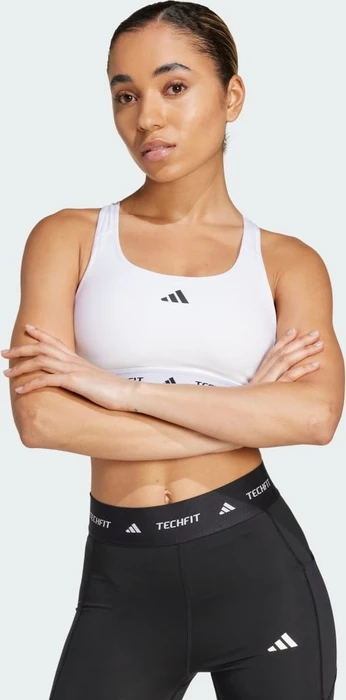 adidas Techfit Sport-BH weiß (Damen)