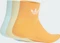adidas Mid-Cut Crew Socken real gold/powder yellow/semi flash aqua, 3 Paare Vorschaubild