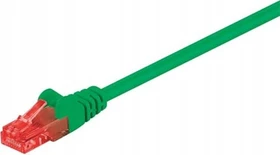 MicroConnect Patchkabel, Cat6, U/UTP, RJ-45/RJ-45, 20m, grün