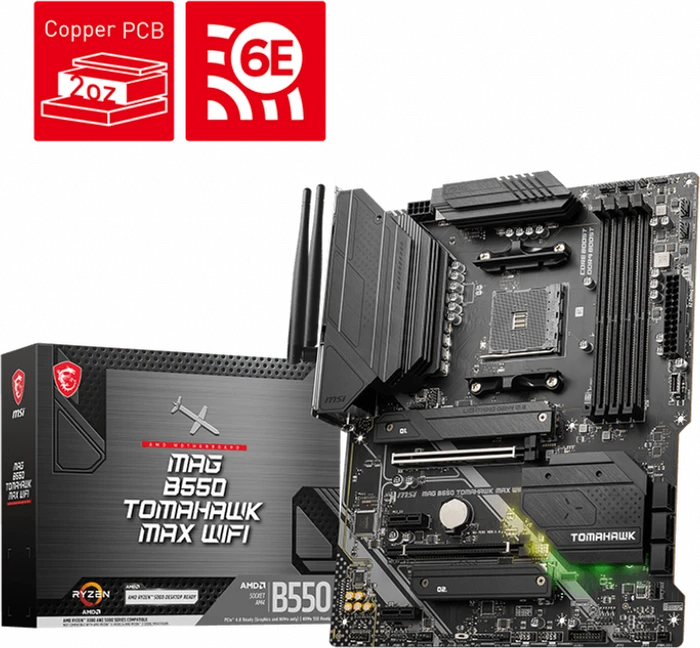 MSI MAG B550 Tomahawk MAX WIFI (AMD AM4)