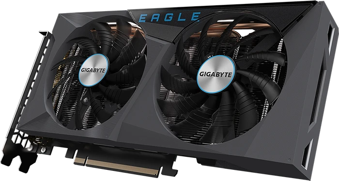 GIGABYTE GeForce RTX 3060 Ti Eagle 8G (Rev. 2.0) (LHR), 8GB GDDR6, 2x HDMI, 2x DP