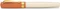 Kaweco Student 70's Soul creme/orange, rechte Hand, mittel Vorschaubild