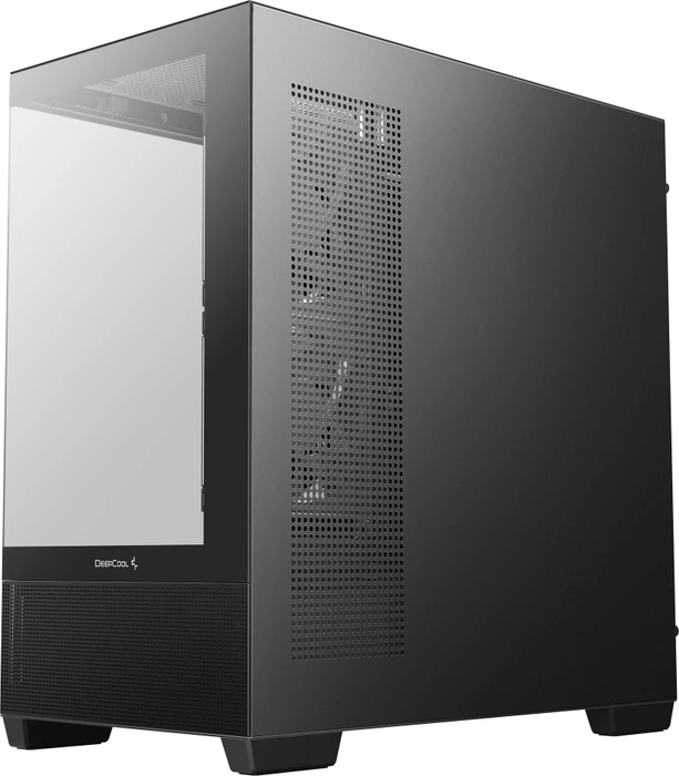 DeepCool CG380 3F, schwarz, Glasfenster