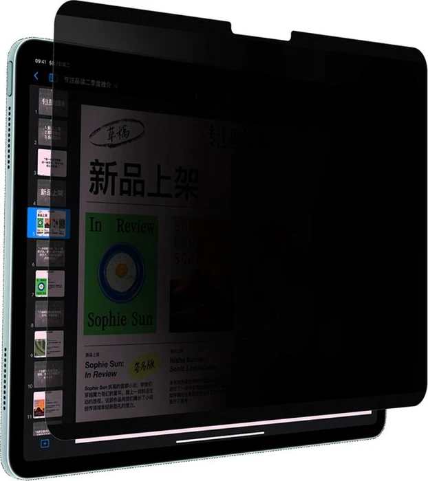 4smarts Smartprotect Magnetischer Privacy Filter für Apple iPad Air (M2, 2024)