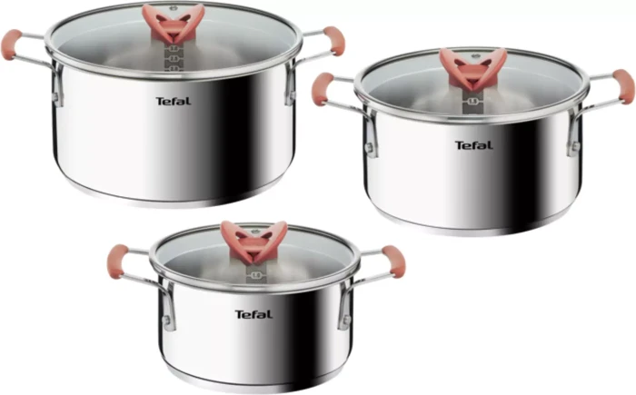 Tefal G720S6 Opti Space Kochtopf-Set, 6-tlg.