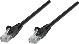Intellinet Patchkabel, Cat5e, U/UTP, RJ-45/RJ-45, 15m, schwarz