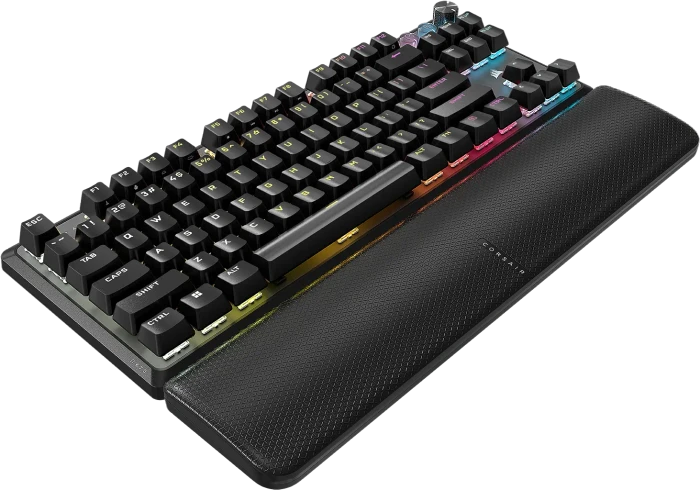 Corsair Gaming K70 PRO TKL Magnetic-Mechanical, PBT, schwarz, Corsair MGX Hyperdrive, USB, US