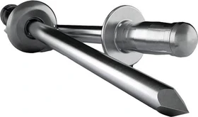 Gesipa Alu/Stahl Flachrundkopf Blindniete 5x12mm, 500 Stück