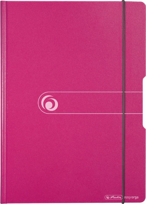 Herlitz easy orga to go Klemmbrettmappe, A4, beere/grau