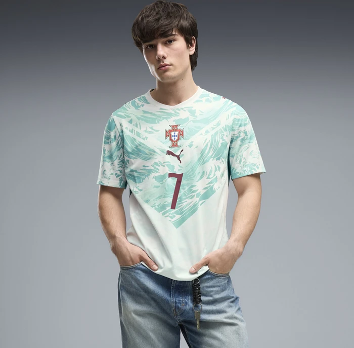 Puma FIFA WM 2026 Portugal Ronaldo Auswärtstrikot kurzarm (Herren)