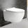 Geberit Acanto Set Wand-WC Tiefspüler, geschlossene Form, TurboFlush, mit WC-Sitz, weiß (502.718.00.1)