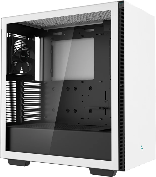 DeepCool CH510, weiß, Glasfenster