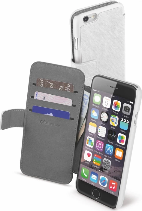 Cellularline Book Agenda für Apple iPhone 6 (verschiedene Farben)