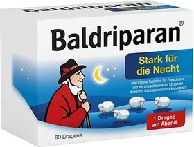 Baldriparan Stark für die Nacht Dragees, 90 Stück