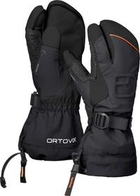 Ortovox Merino Freeride 3-Finger Skihandschuhe black raven (Herren)