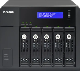 QNAP Expansion Unit UX-500p 40TB, 1x USB-A 3.0