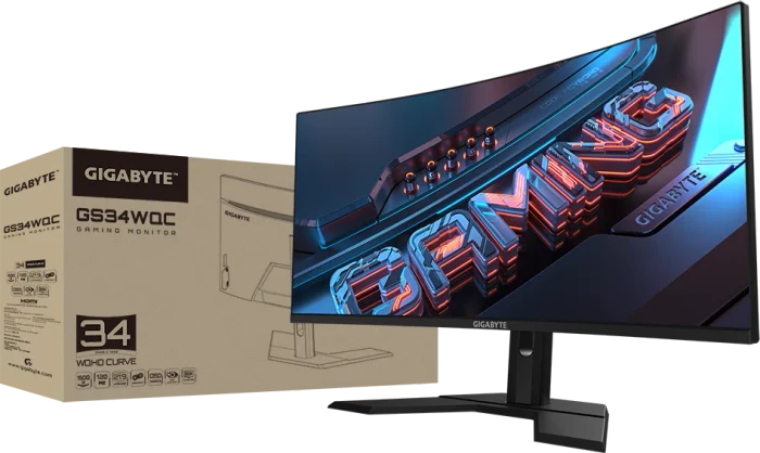 GIGABYTE GS34WQC, 34"