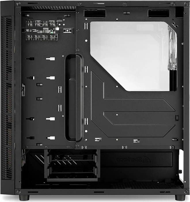 Sharkoon TG6M RGB, Glasfenster