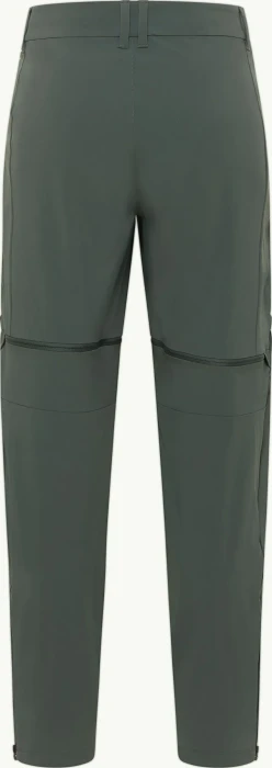Jack Wolfskin Hikeout Zip Away Zip-Off Hose lang slate green (Herren)