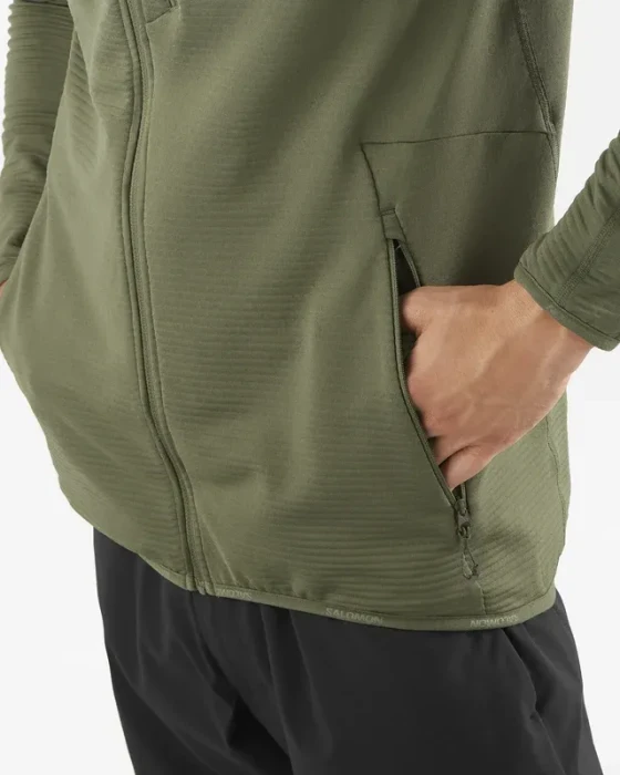 Salomon Essential Lightwarm Jacke grape leaf (Herren)