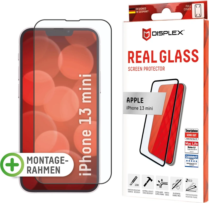 Displex Real Glass Full Cover für Apple iPhone 13 Mini