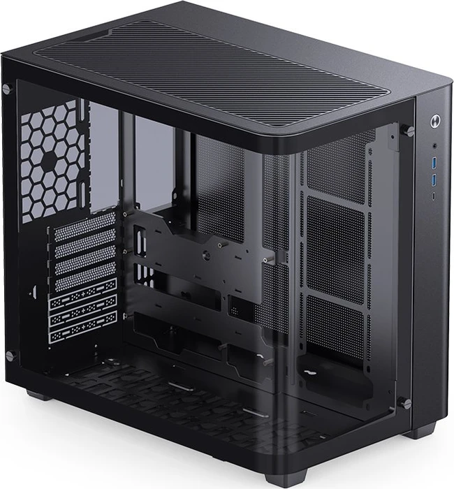 Jonsbo TK-3 Black, Glasfenster