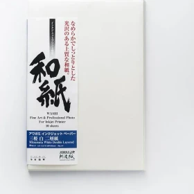 Awagami Mitsumata Double Layered Kunstdruckpapier glänzend, 44", 95g/m², 15m