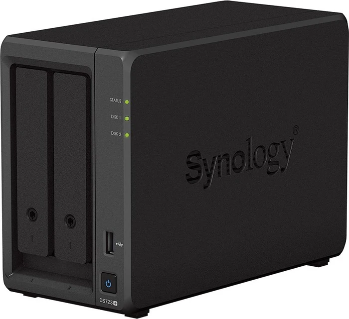 Synology DiskStation DS723+ 16TB, 2GB RAM ECC, 2x RJ-45 1000Base-T, 1x USB-A 3.0
