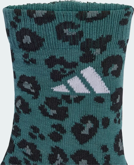 adidas Leopard Print Socken multicolor/warm sandstone/white, 3 Paare