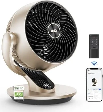 Dreo Smart Air Circulator Fan CF511S Tischventilator gold