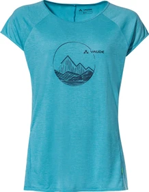 Vaude Tekoa II Funktionsshirt kurzarm pool (Damen)