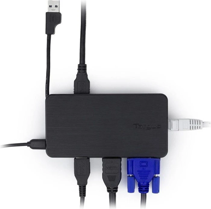 Targus USB 3.0 Dual Video Travel Docking Station, bulk