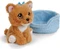 Nici Little Paws Hund Yorkshire Terrier im blauen Körbchen 12cm Vorschaubild