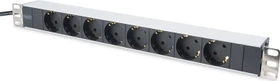 Digitus 19" Steckdosenleiste, 1HE, 8-fach, 240V, 2m