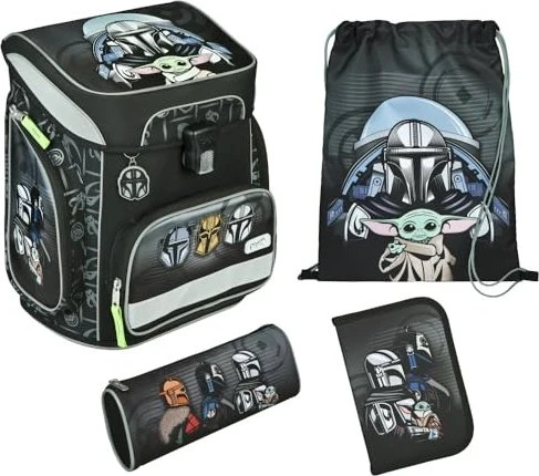 scooli Easy Fit Star Wars Schultaschen-Set, 5-tlg.