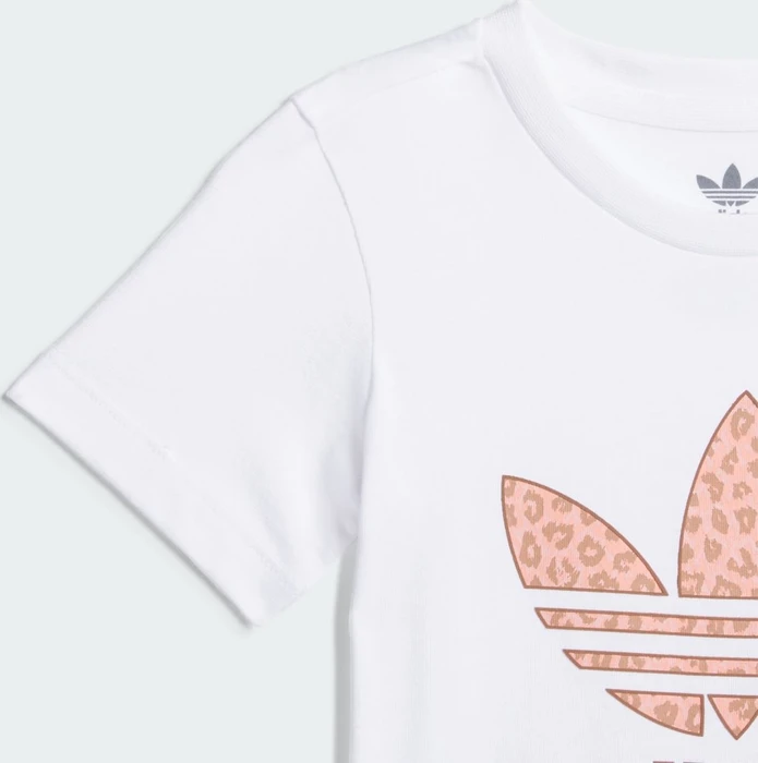adidas Animal Graphic Print T-Shirt kurzarm weiß (Junior)