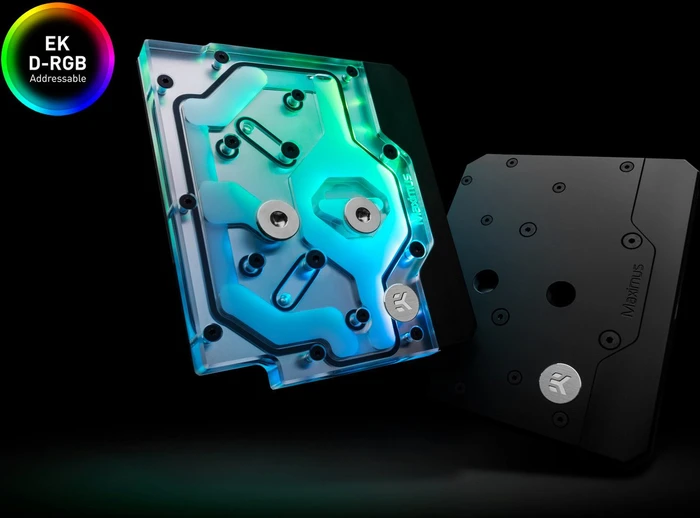 EK Water Blocks Quantum Line EK-Quantum Momentum ASUS ROG Maximus XII Hero D-RGB Monoblock, Acetal