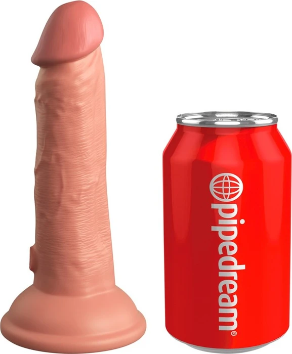 Pipedream King Cock 6" Dual Density Cock light