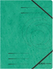 Herlitz Sammelmappe Colorspan mit Eckspanner, A4, grün