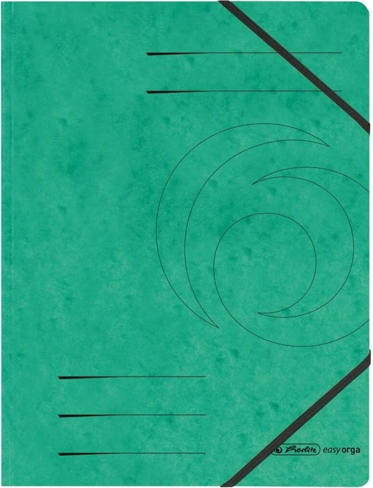 Herlitz Sammelmappe Colorspan mit Eckspanner, A4, grün