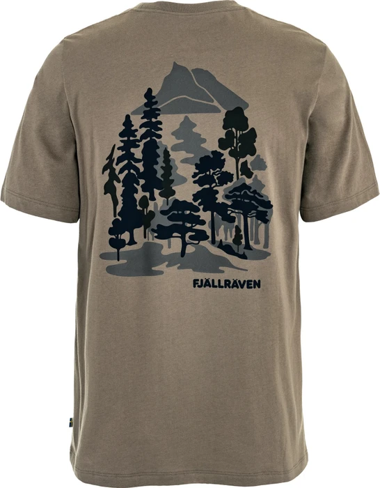 Fjällräven Swedish Forest T-Shirt kurzarm suede brown (Herren)