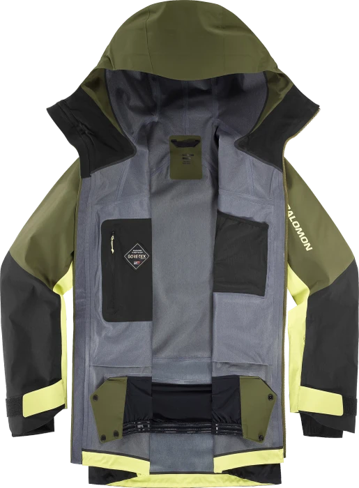 Salomon Moon Patrol Gore-Tex Funktionsjacke olive night/charlock (Herren)