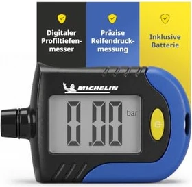 Michelin Reifen Manometer mit Profiltiefenmesser