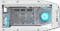 Cougar FV270 RGB, weiß, Glasfenster Vorschaubild